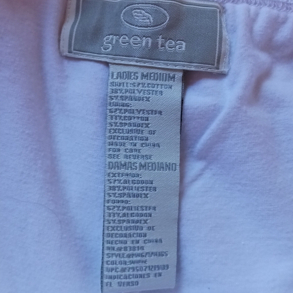 3 Green Tea Cotton Skorts Size M - Picture 11 of 16